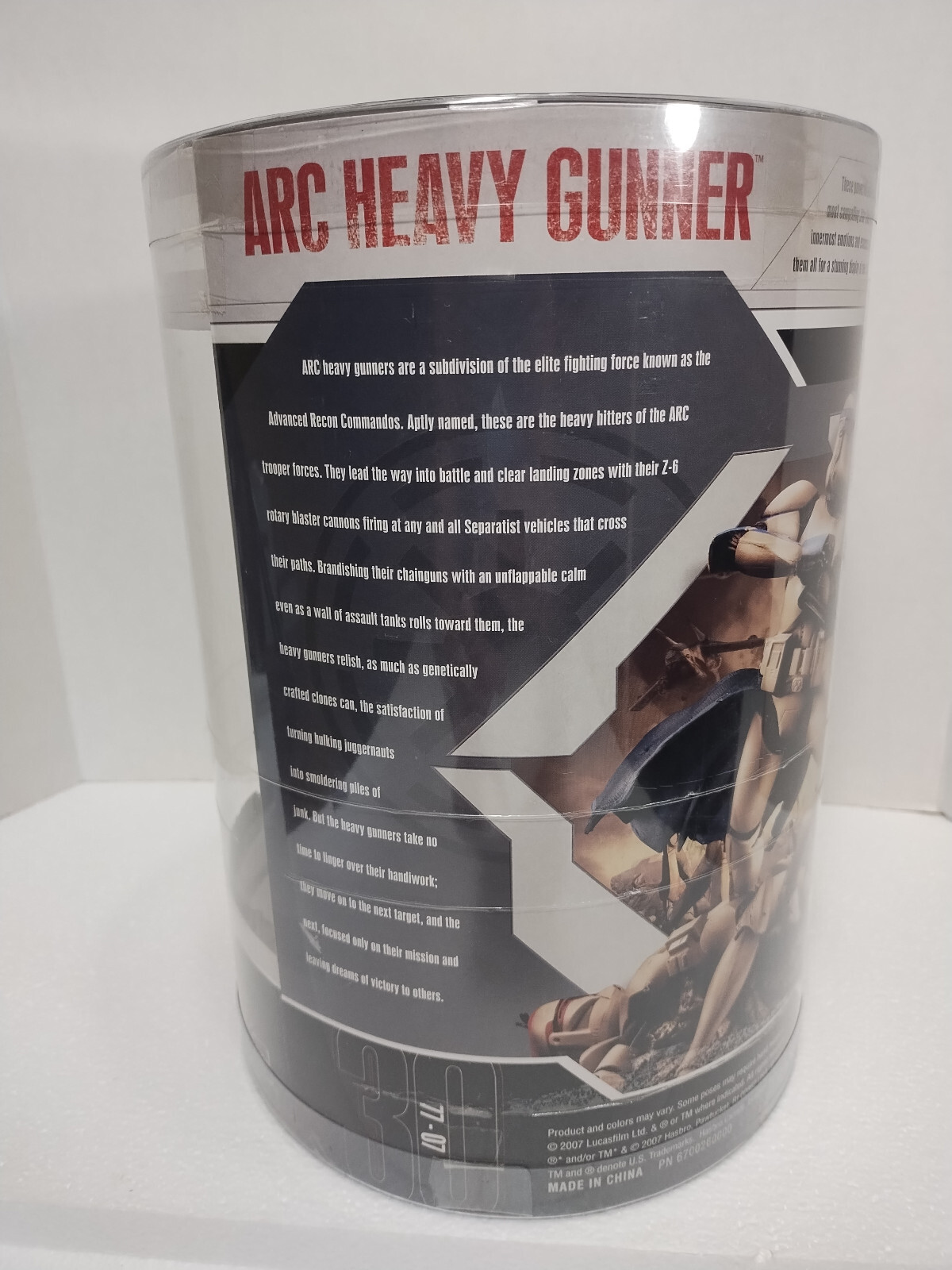 Hasbro – Star Wars Unleashed – ARC Heavy Gunner Figure-NEW IN PACKAGE