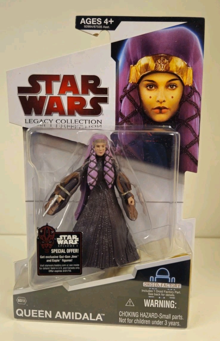 Star Wars The Legacy Collection BD08 Queen Amidala MOC Sealed