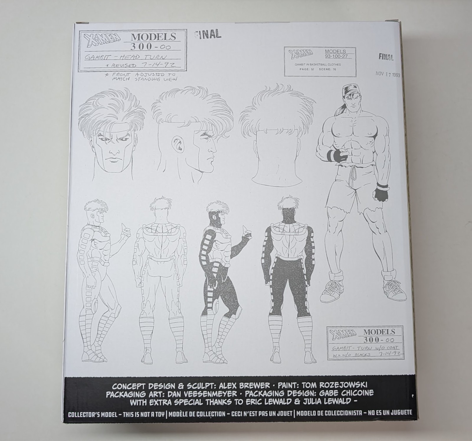 Mondo Gambit 1/6 Scale Figure Standard Edition X-Men &rsquo;97 Brand New