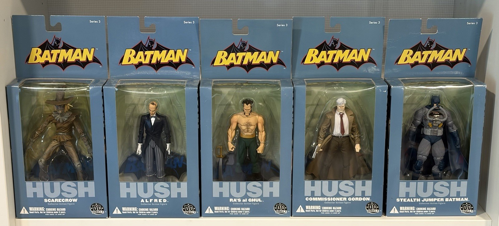 DC Direct Batman Hush Action Figure Wave 1 2 & 3 & Jason Todd Toyfare Excl. NIB