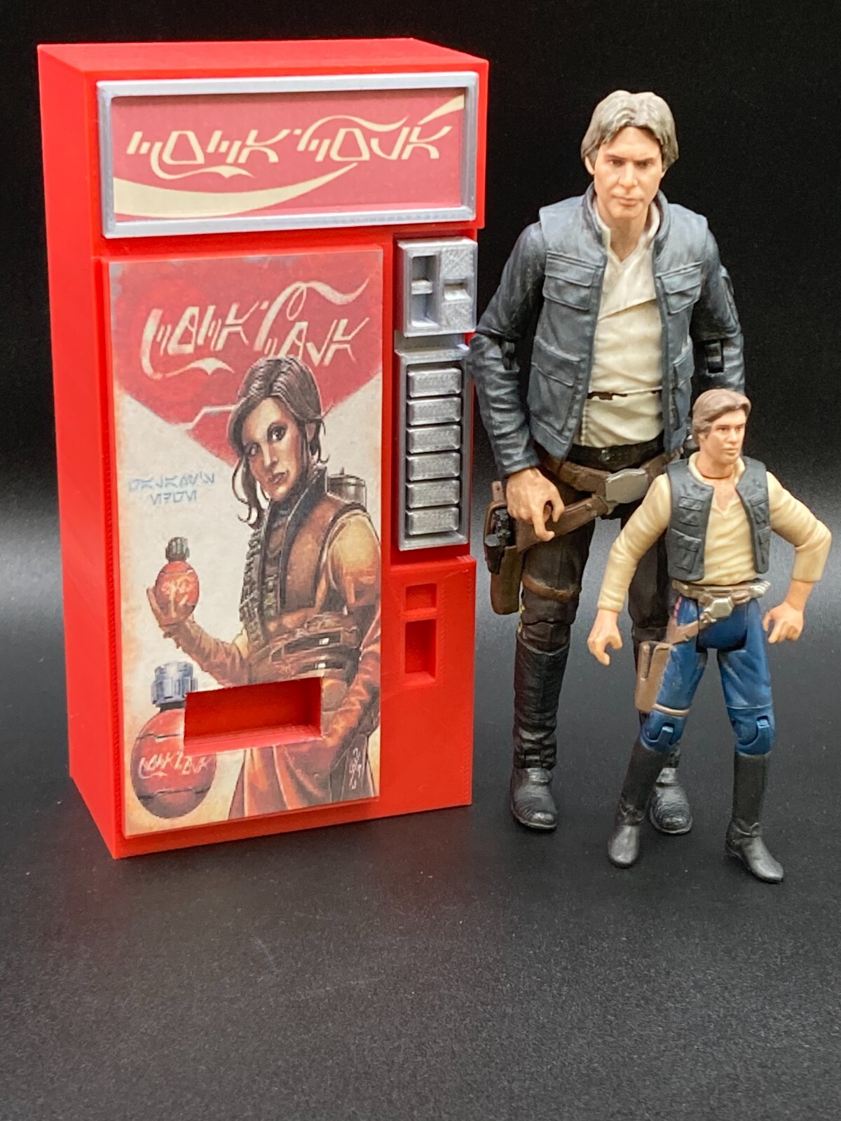 CUSTOM COCA COLA VENDING MACHINE for 6&Prime;1:12 FIGURE GI JOE DIORAMA STAR WARS (X11