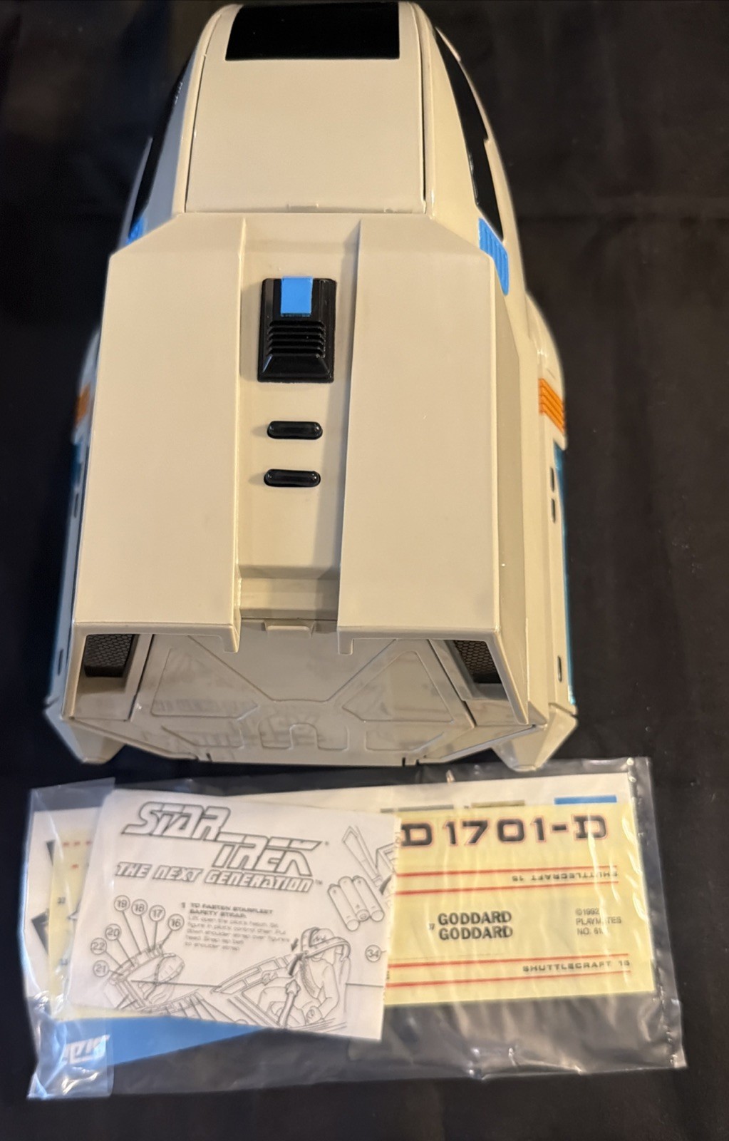 Star Trek The Next Generation Shuttlecraft Goddard 1992 Playmates