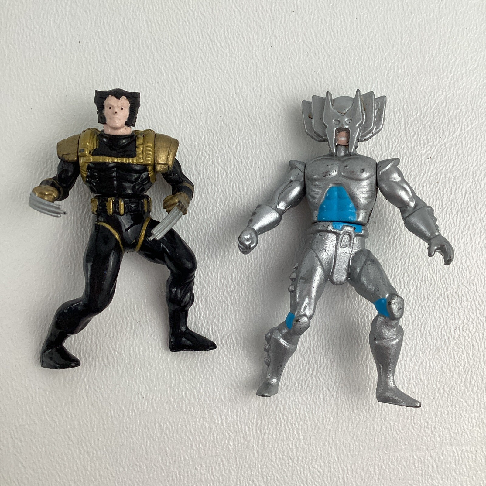 Marvel X-Men Spy Wolverine Stryfre Metal Action Figures Vintage Toy Biz 1994