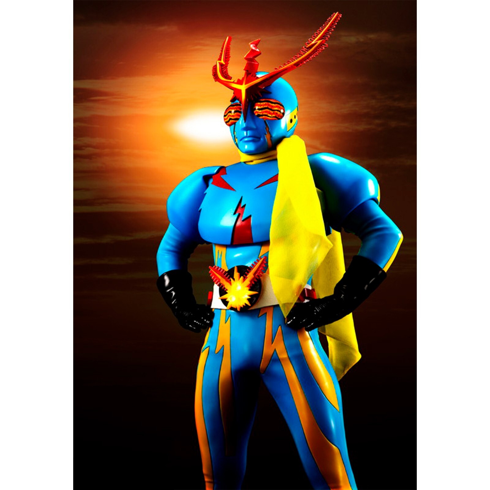 Ultimate Article INAZUMAN Action Figure 70s Toei Special Effects Hero Japan Mint