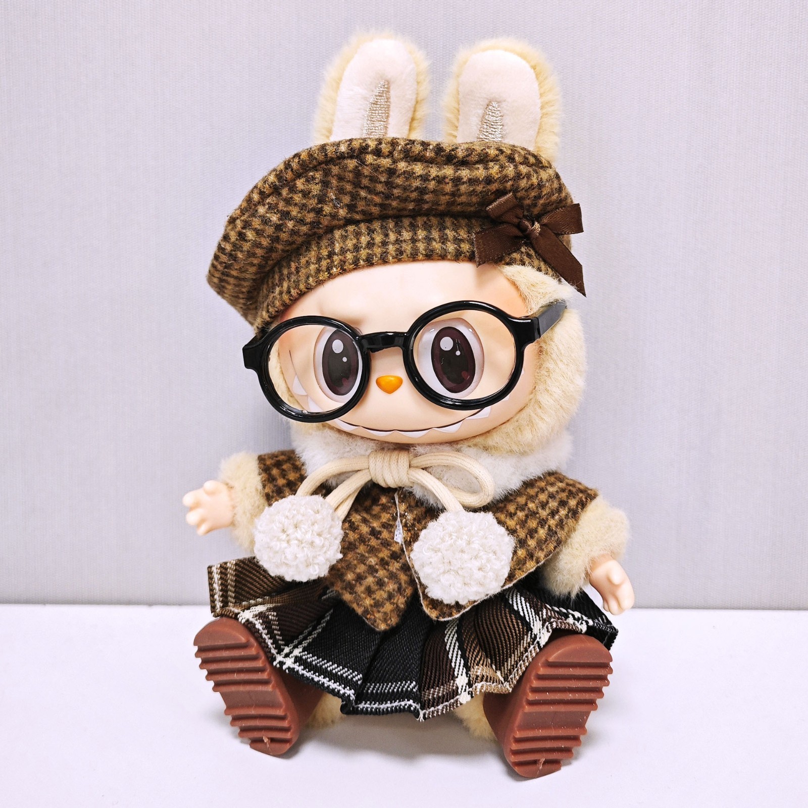 5 Pcs Clothes Set For Labubu 17cm Doll Outfit Accessories (NO DOLL)