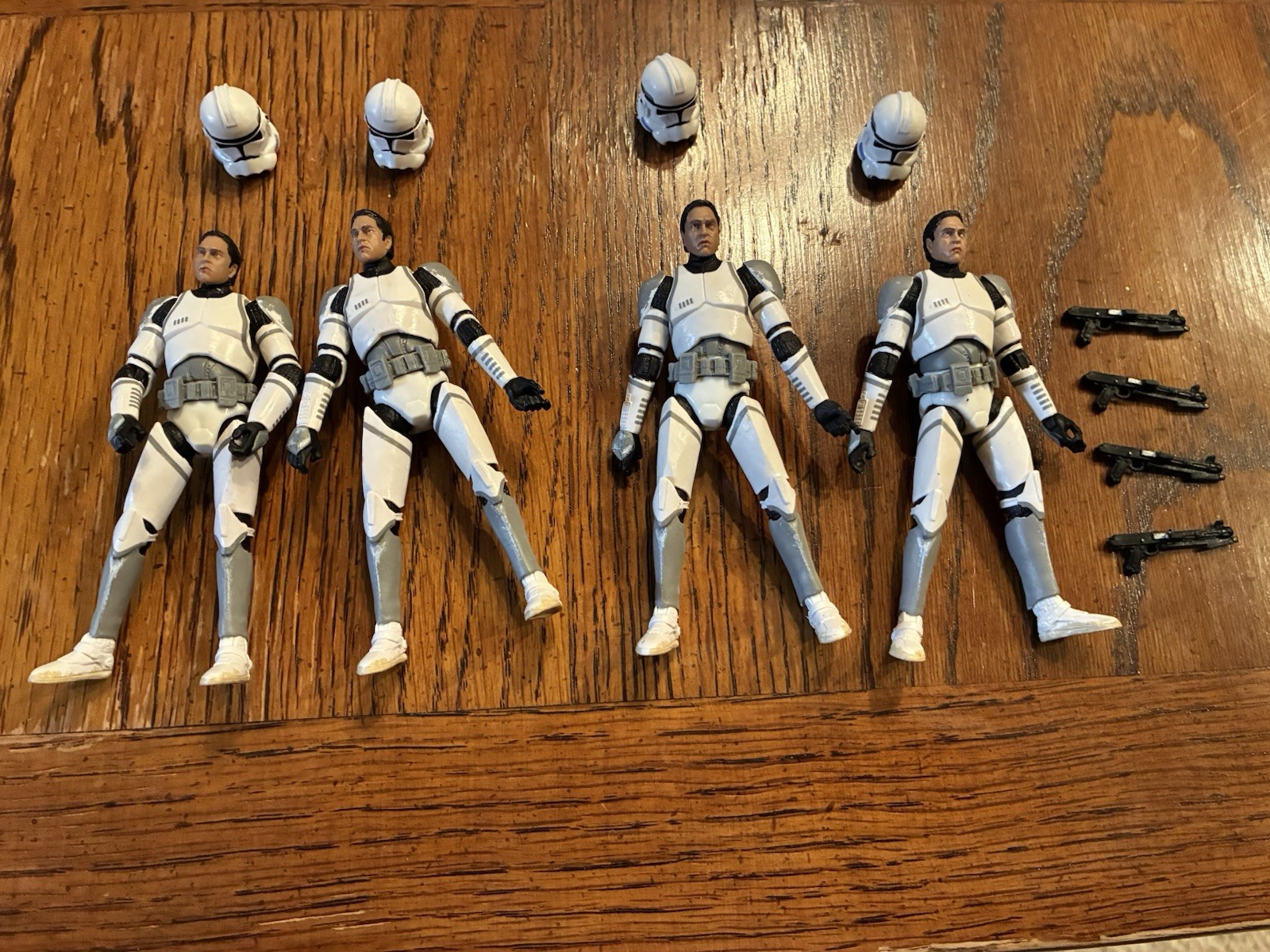 Star Wars Hasbro Vintage Collection 41st Elite Corps Clone Trooper VC145 Lot x4