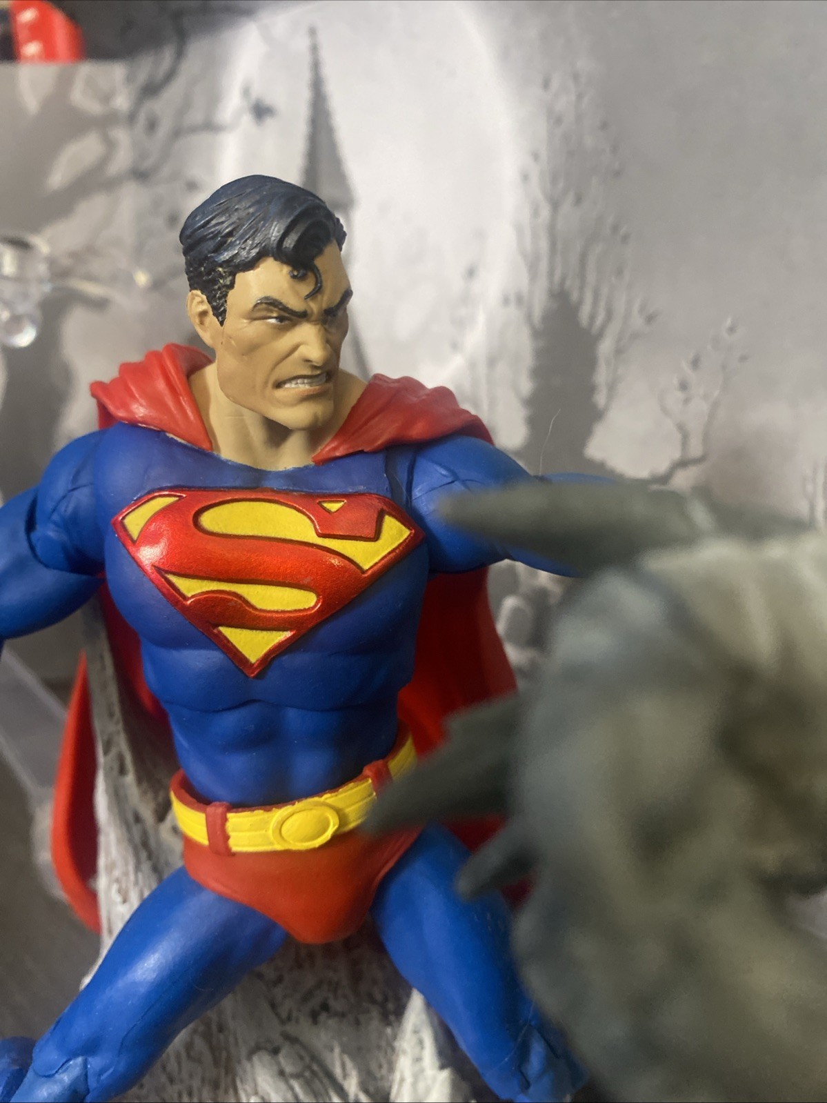 G 312 McFarlane DC Multiverse Batman Earth 1 Devastator Doomsday vs Superman