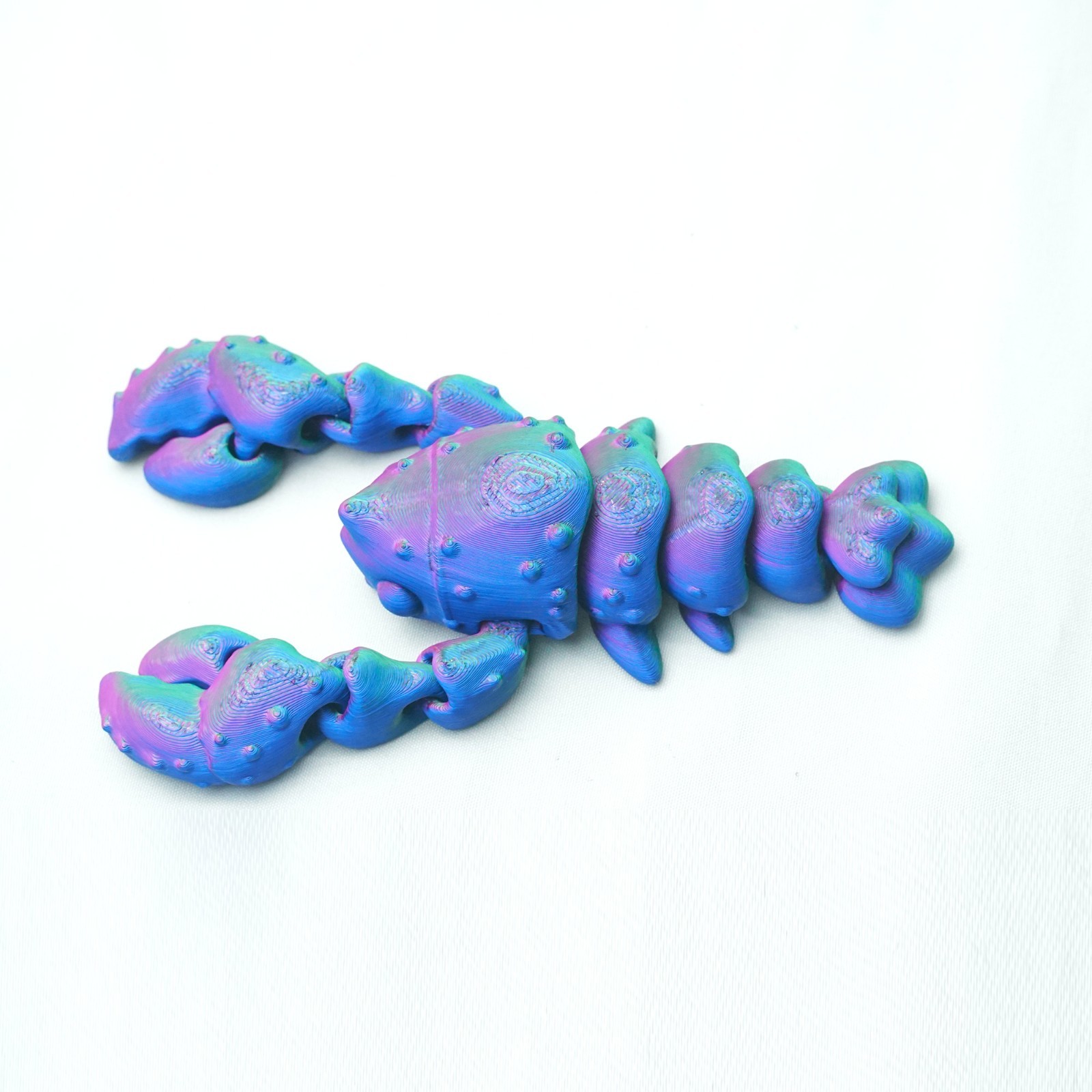 3D Printed Crayfish Model,Articulated Animals Figure,Fidget Toys Home Decor