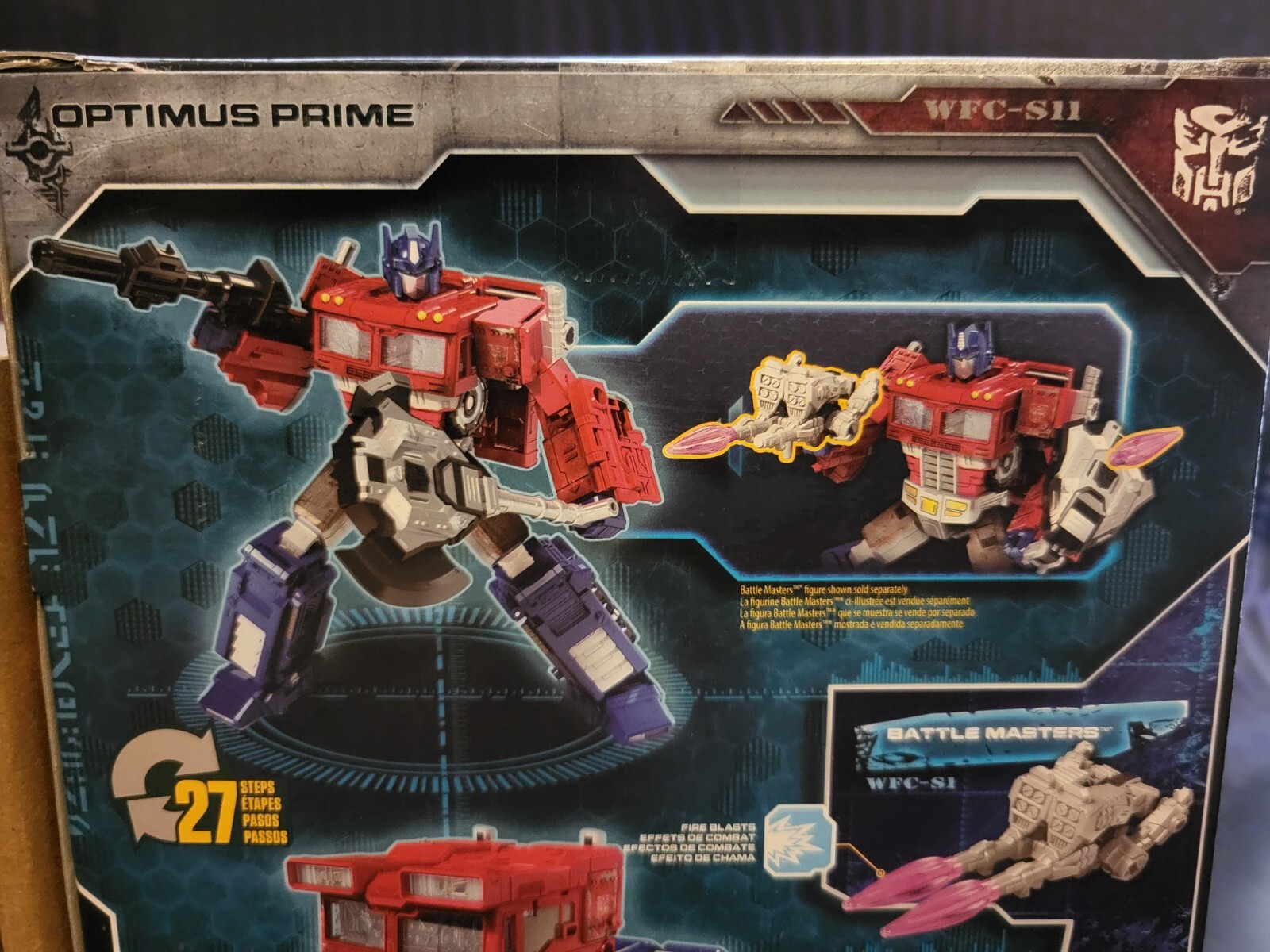 Hasbro Transformers War for Cybertron Trilogy Hades Megatron & Optimus Prime S11