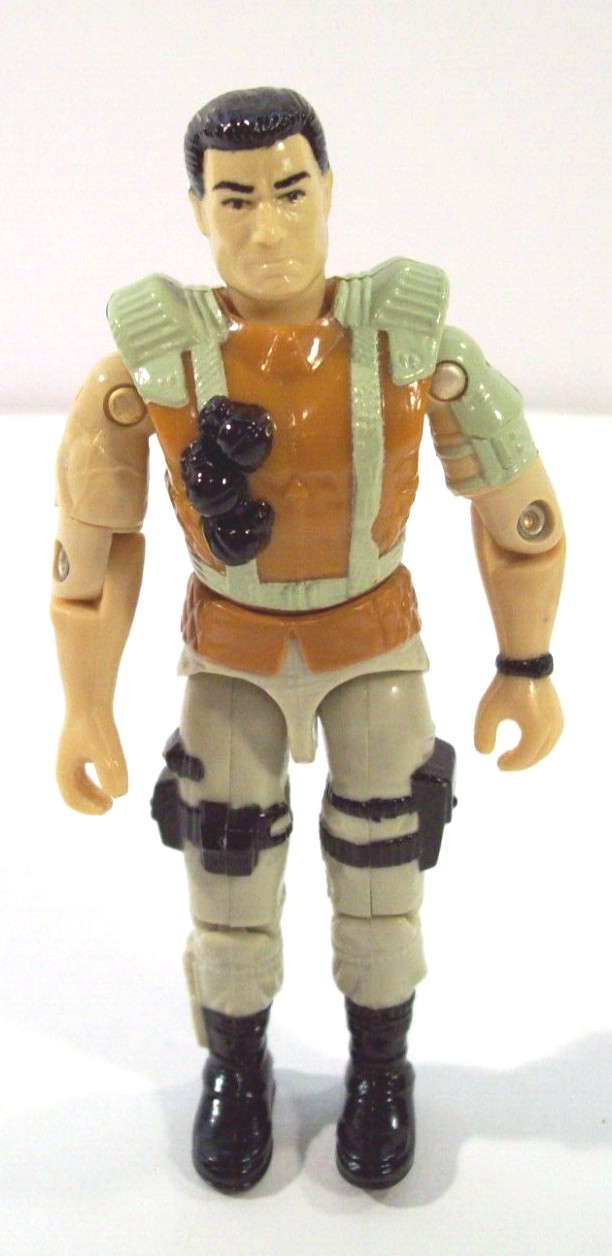 GI Joe Battle Corps. Flint V.4 Action Figure, Desert Trooper, 1994
