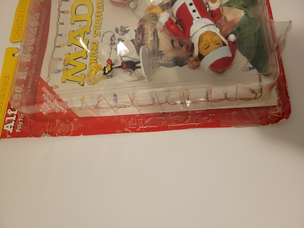 Mad Magazine Stocking Stuffer Alfred E. Neuman As Santa, DC Direct 1999
