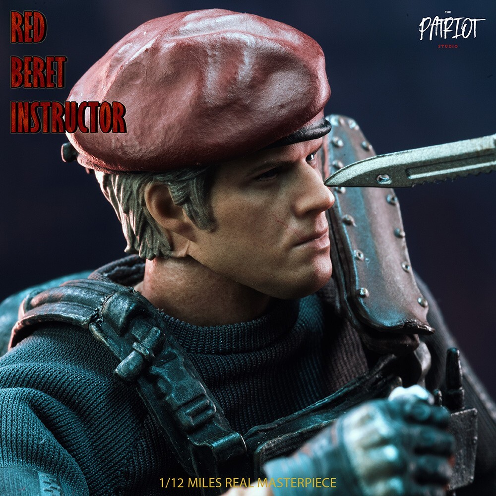 The Patriot Studio 1/12 Red Beret Instructor Jack Krauser Male Action Figure Toy