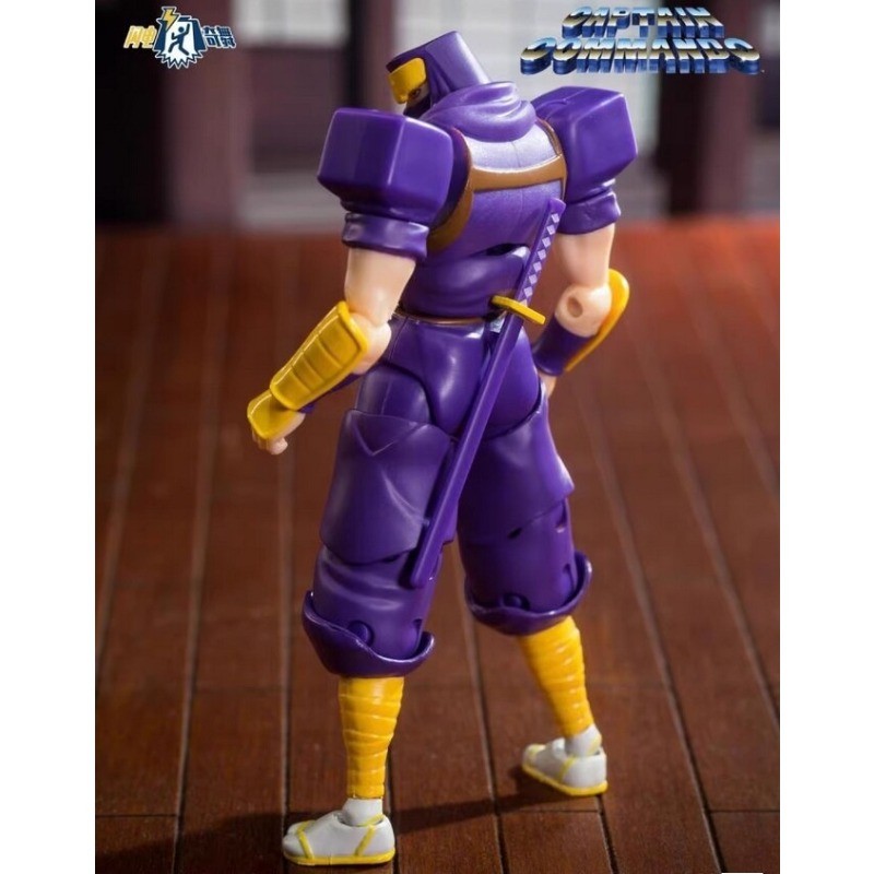 1PCS 52Toys Captain Commando Mack Captain Giuzu Baby Head 3.7&Prime; Action Figure