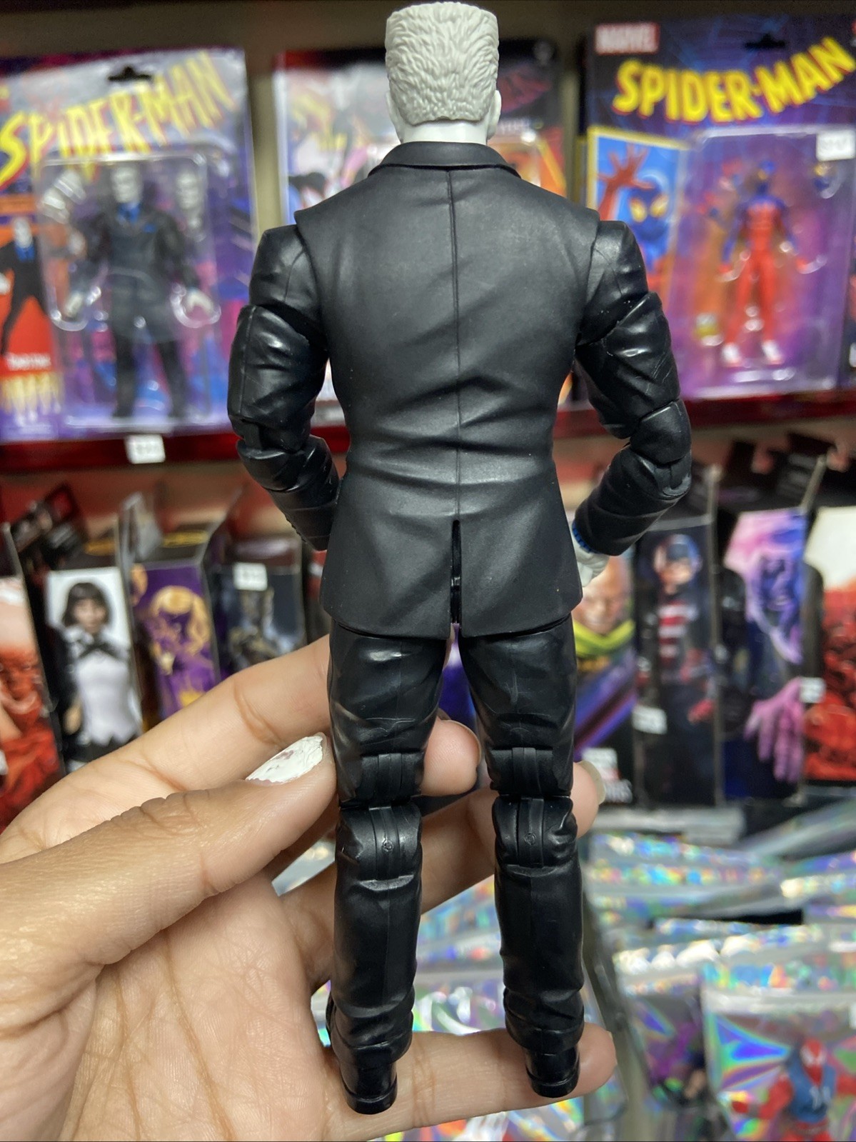 Hasbro Marvel Legends Retro Cardback Spider-Man Series Tombstone Action Figure