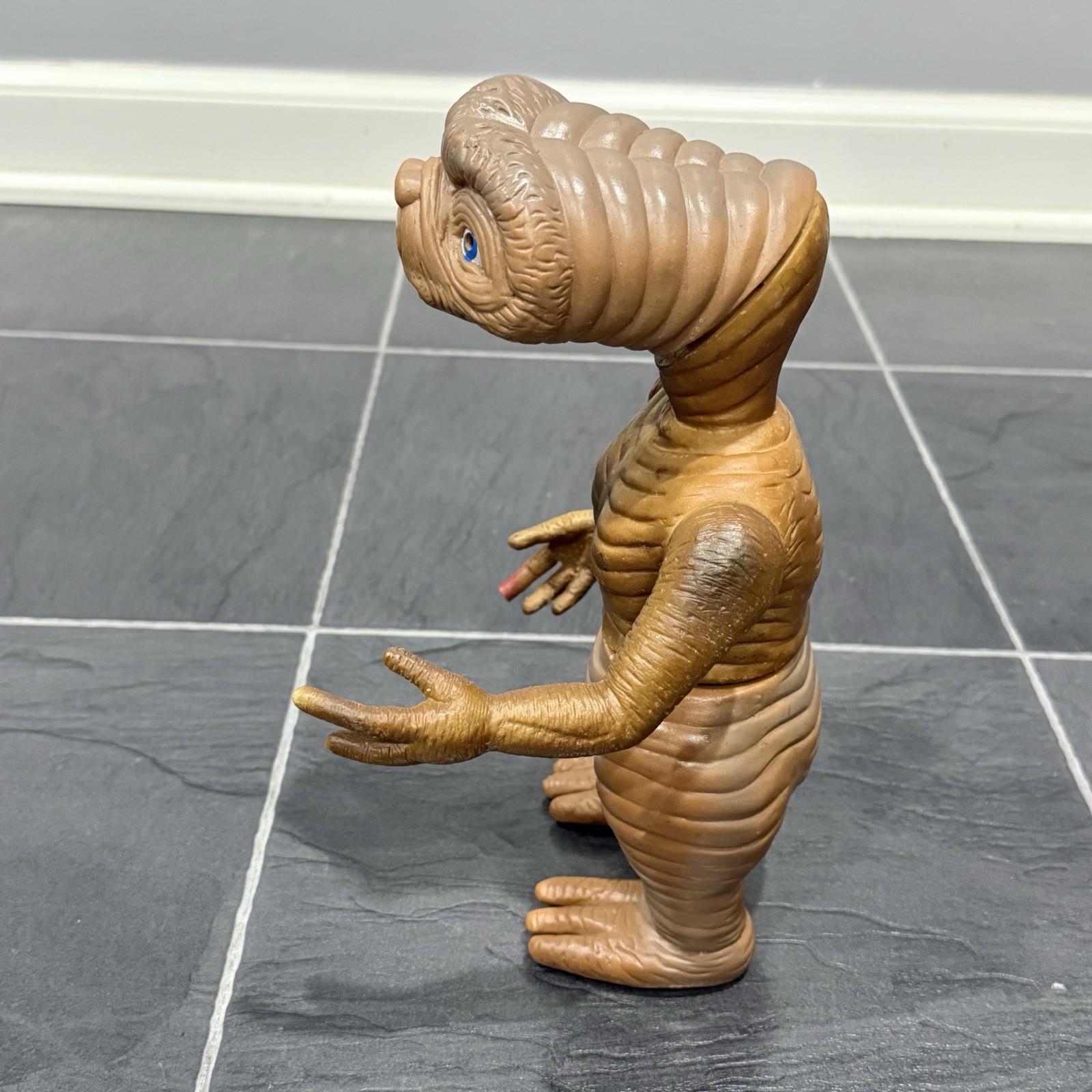 ET Extra Terrestrial 10” Vinyl Figure Vintage 80s Unbranded KO 1980s Movie