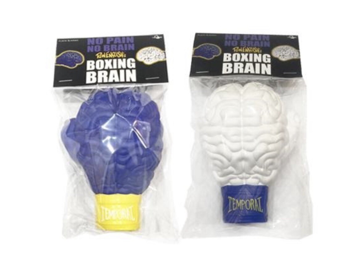 Boxing Brain 4.75&Prime; Art Figures : Warriors Edition Set (Ron English x Toyqube)