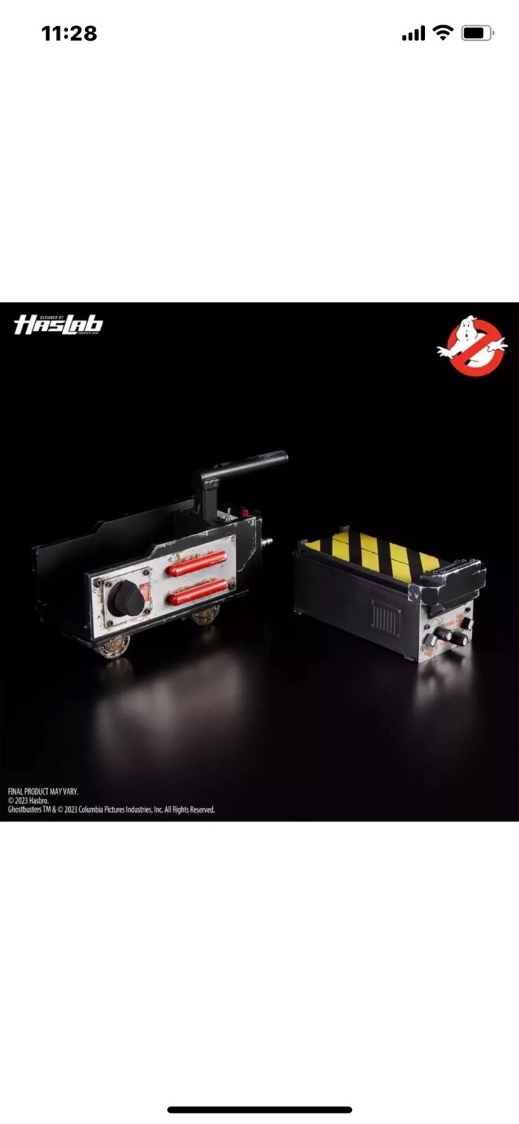 Ghostbusters Plasma Series HasLab Two in the Box! Ghost Trap and P.K.E. Meter