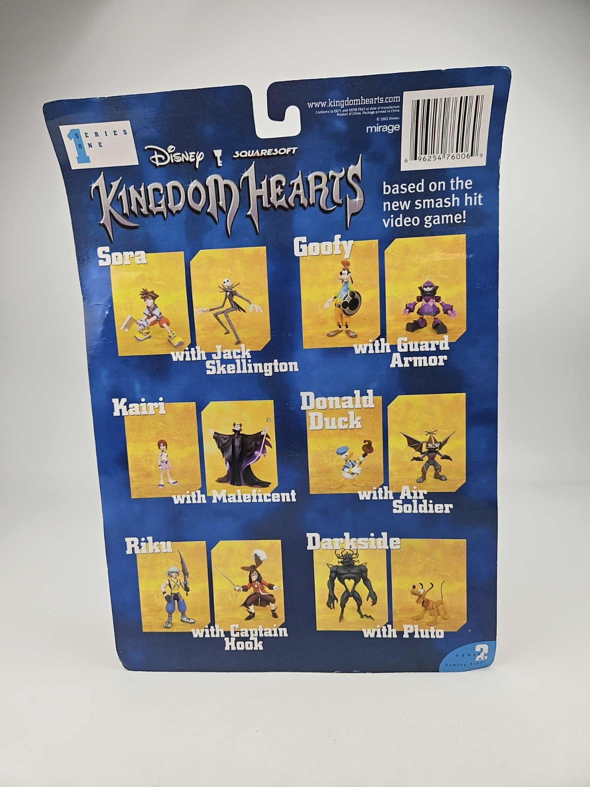 Kingdom Hearts Darkside Heartless Pluto Figures Disney Squaresoft Series 1