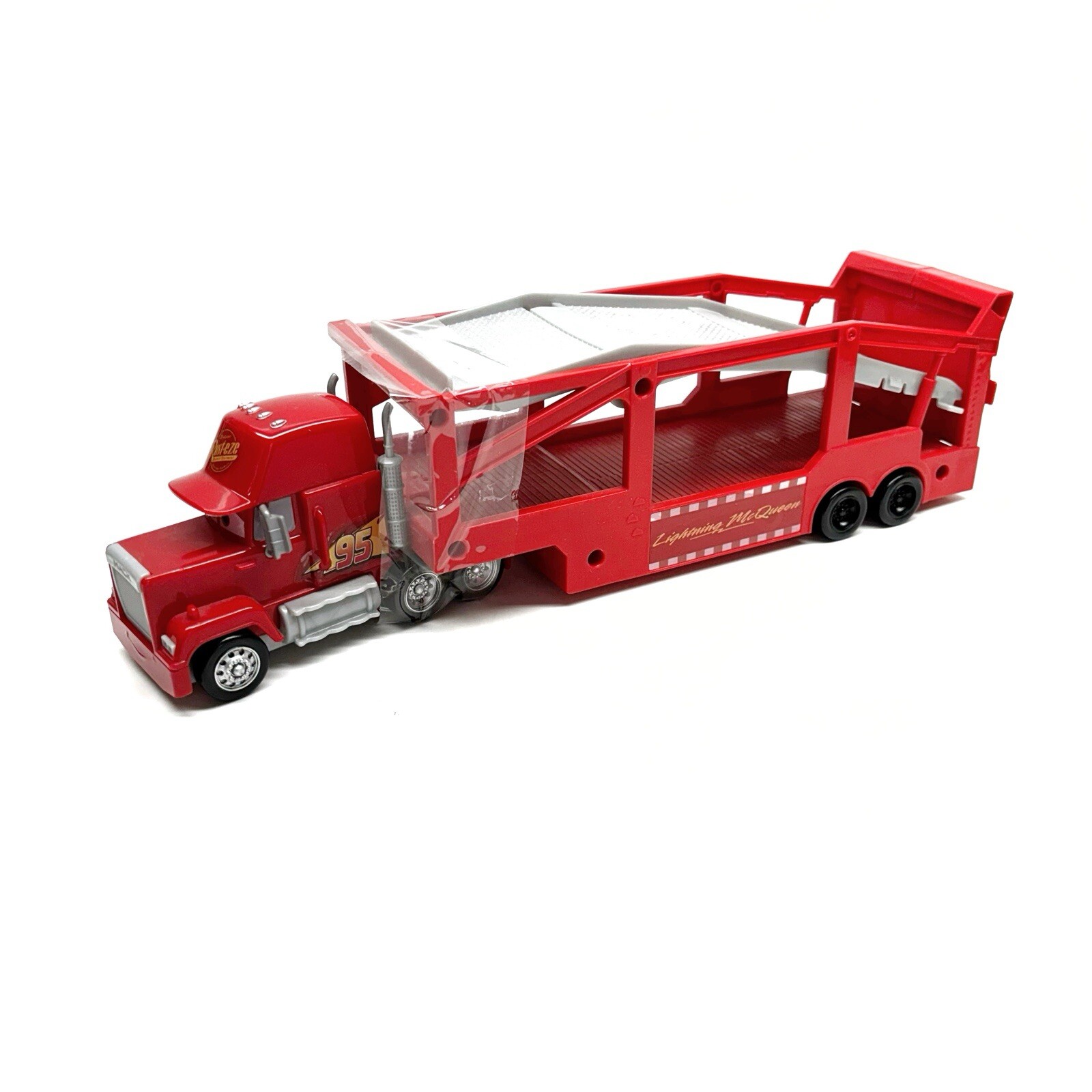 Disney Pixar Cars Mack Hauler Truck Lightning Mcqueen Transporter 2017 Ramp 17&Prime;