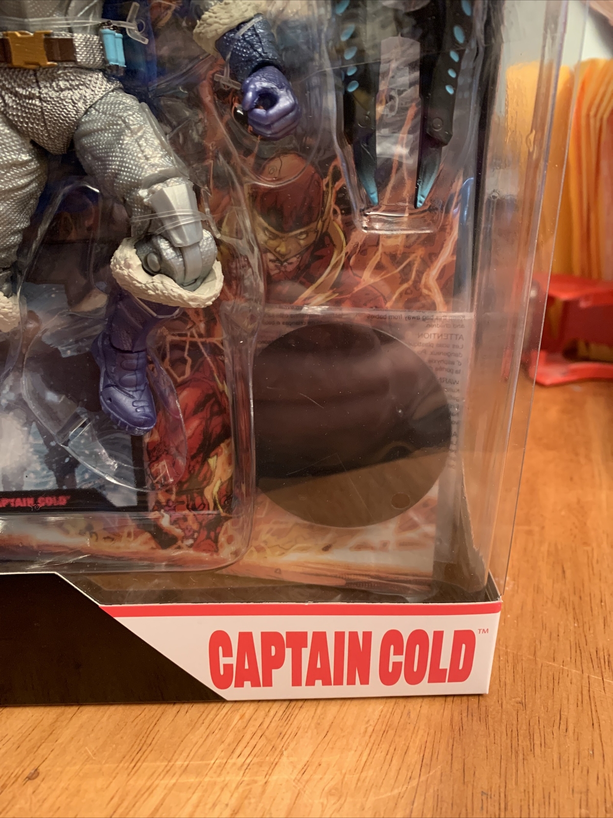 McFarlane Toys DC Direct Gold Label Collection Captain Cold Metallic Paint Page