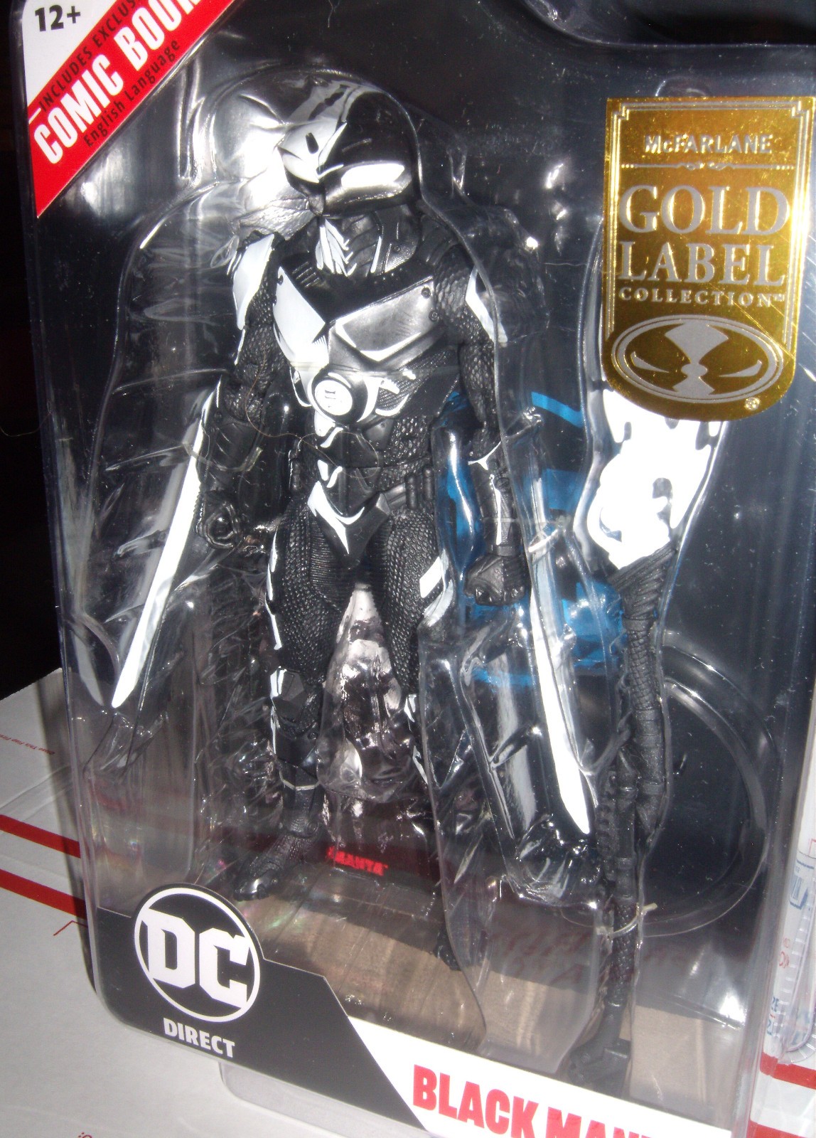 McFarlane Gold Label DC Direct Black Manta Page Punchers brand new sealed