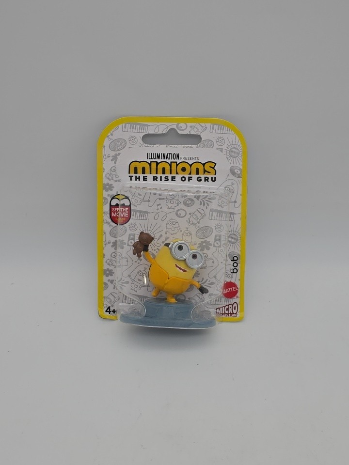 Mattel Micro Collection Mini Figure Bob From Minions THE RISE OF GRU