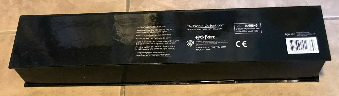 Noble Harry Potter Dumbledore Illuminating Light Up Tip Wand, 14&Prime; in Box w/ Tool