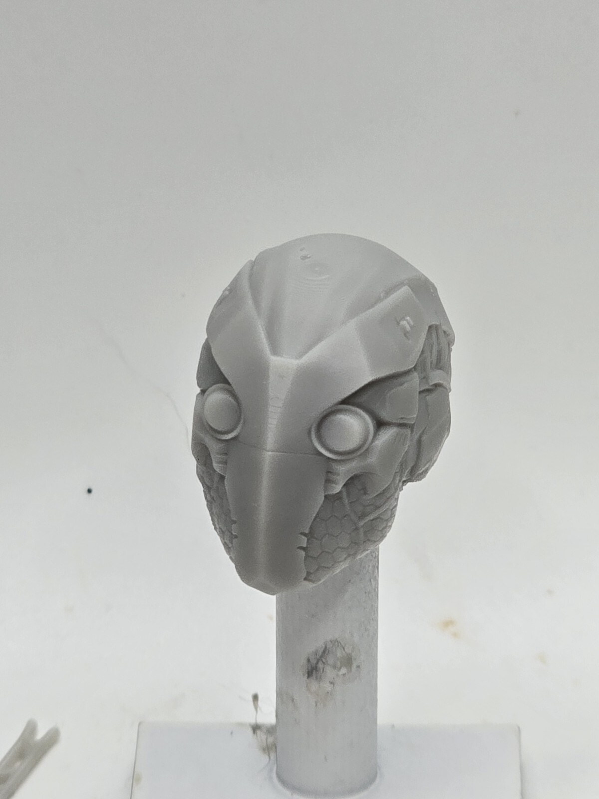 3d Printed WRAITH NORMAL HEAD 1:12 6&Prime; GI Joe Classified Marvel Legends