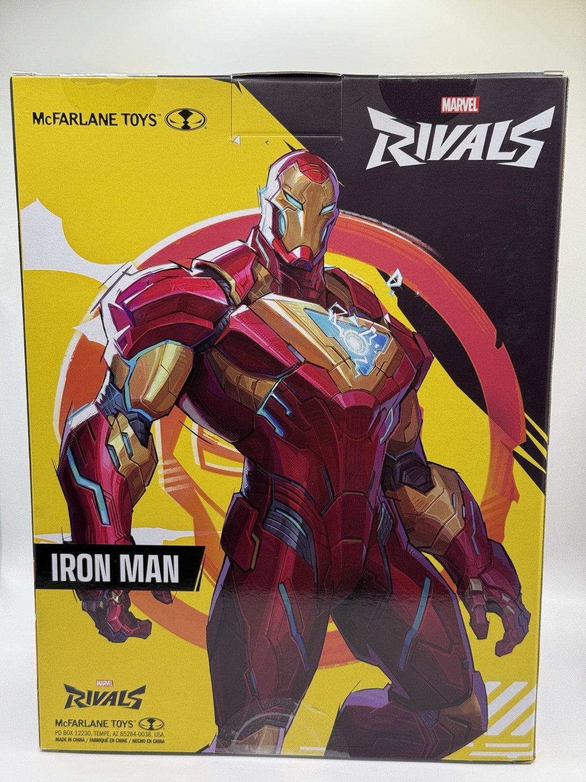 McFarlane Marvel Rivals Iron Man 1:6 Platinum Ed Gamer Verse NIB w/ Comic