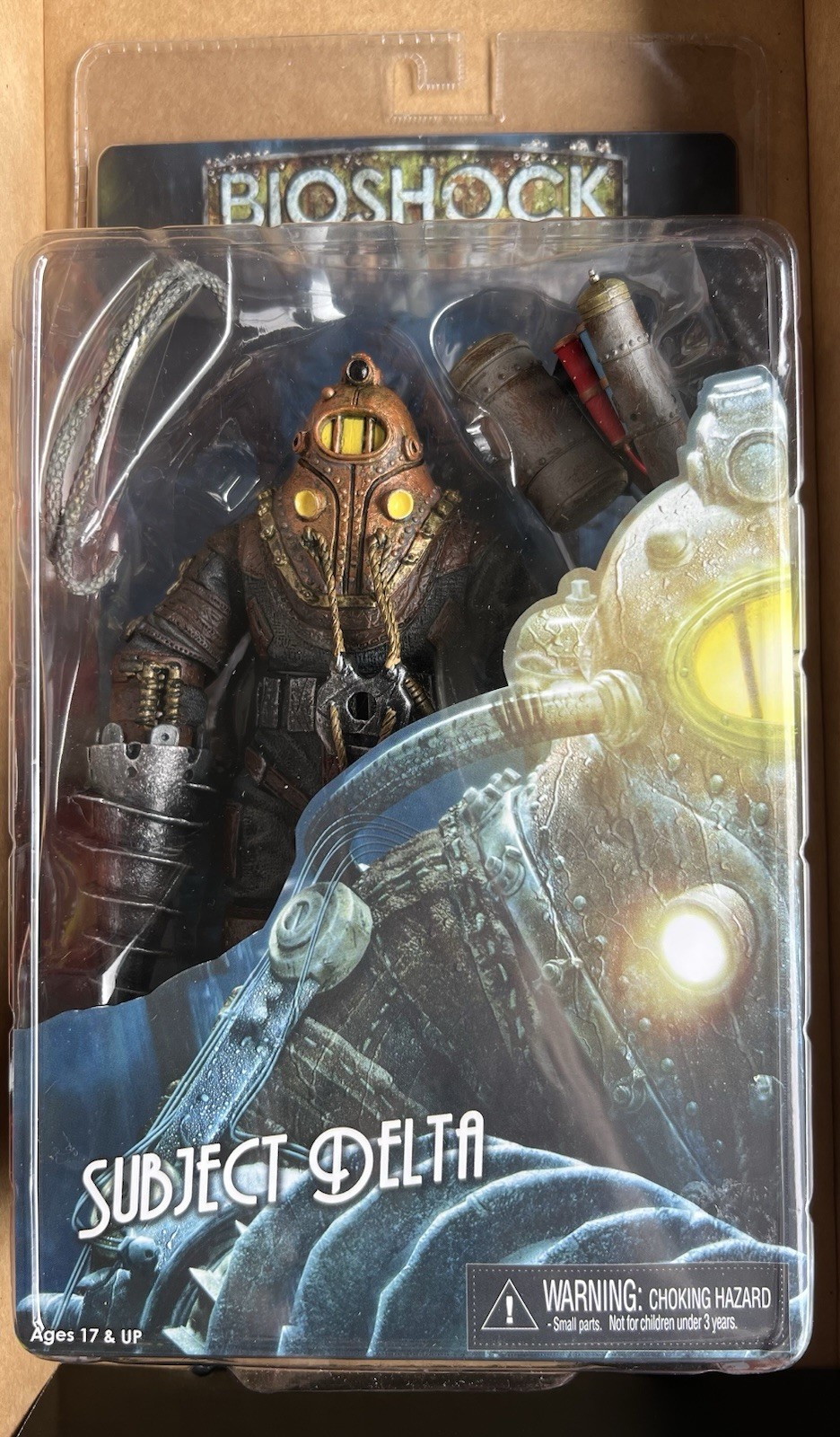 Bioshock 2 Subject Delta Figure NECA 2009 Brand New RARE