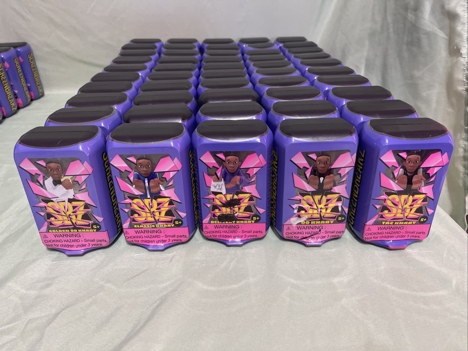 SBZ ScreenBreakZ Khaby Lame 5pc Figure FULL COLLECTABLE SET – Discontinued -Rare