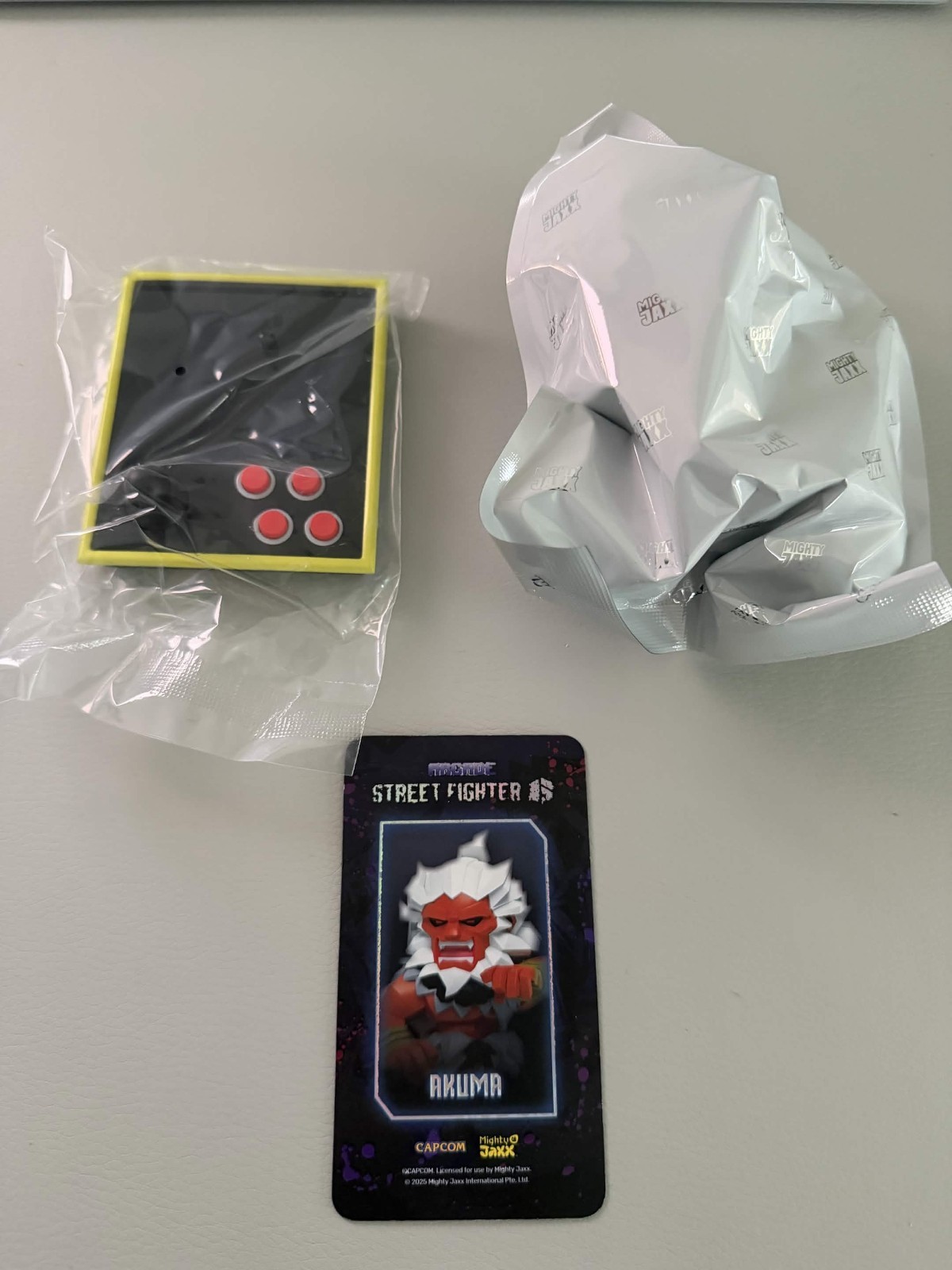Mighty Jaxx Arcade Capcom Street Fighter Blind Box Figure Akuma Secret 1/48 !!