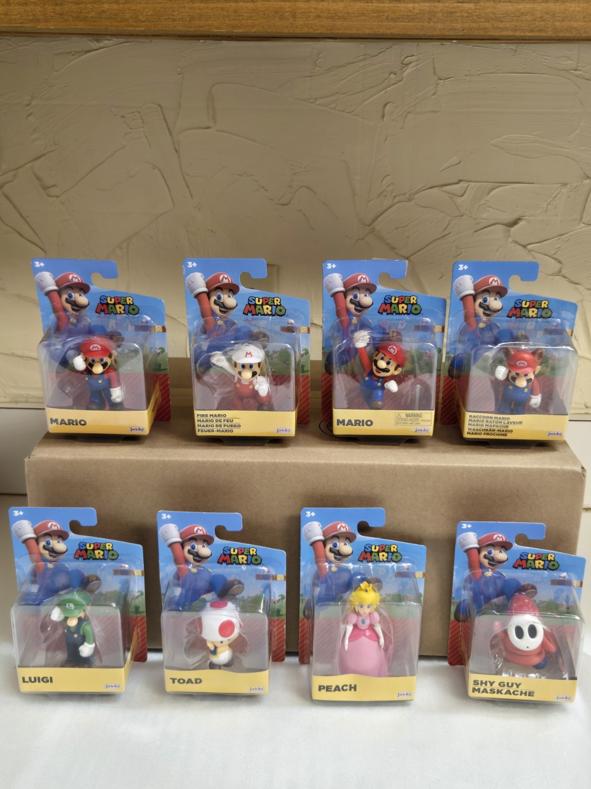 8 Nintendo Figures 2-3in Tall. New In Box. Your choice.