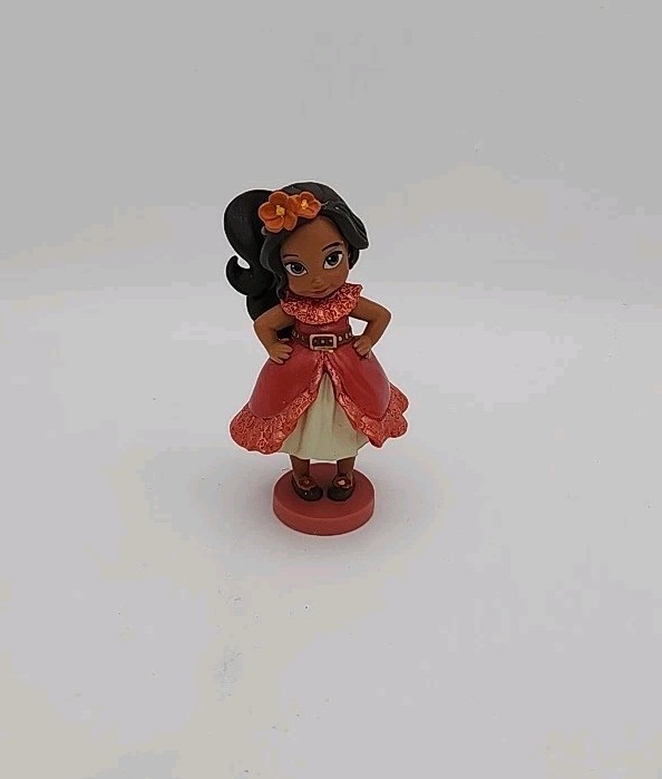 Disney Animators Elena Avalor Toddler PVC Figure Cake Topper Figurine Loose