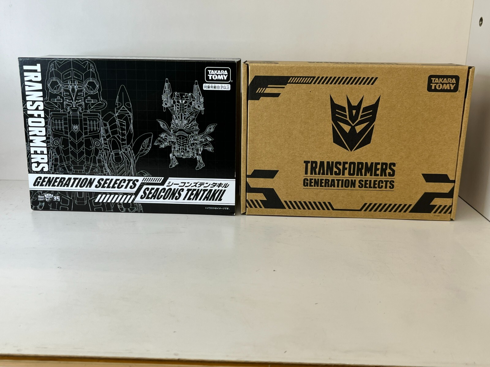 Transformers Generation Selects Seacons Tentakil squid type King Poseidon TAKARA