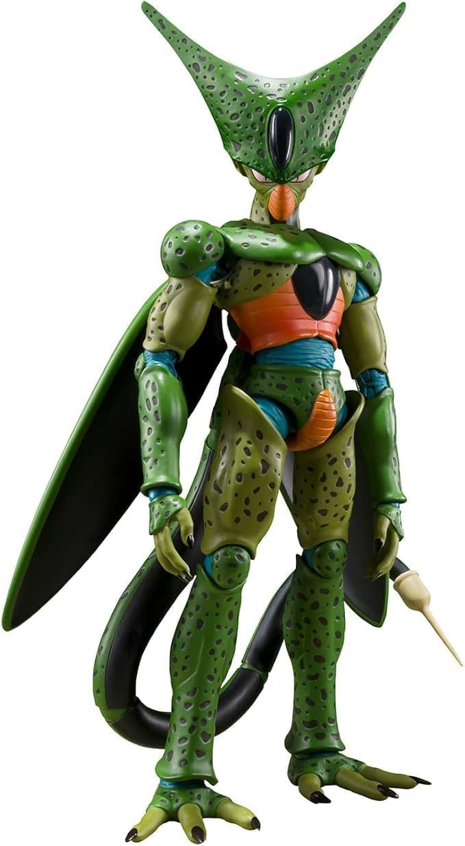 BANDAI S.H.Figuarts DRAGON BALL Z CELL FIRST FORM 170mm w/ Tracking NEW