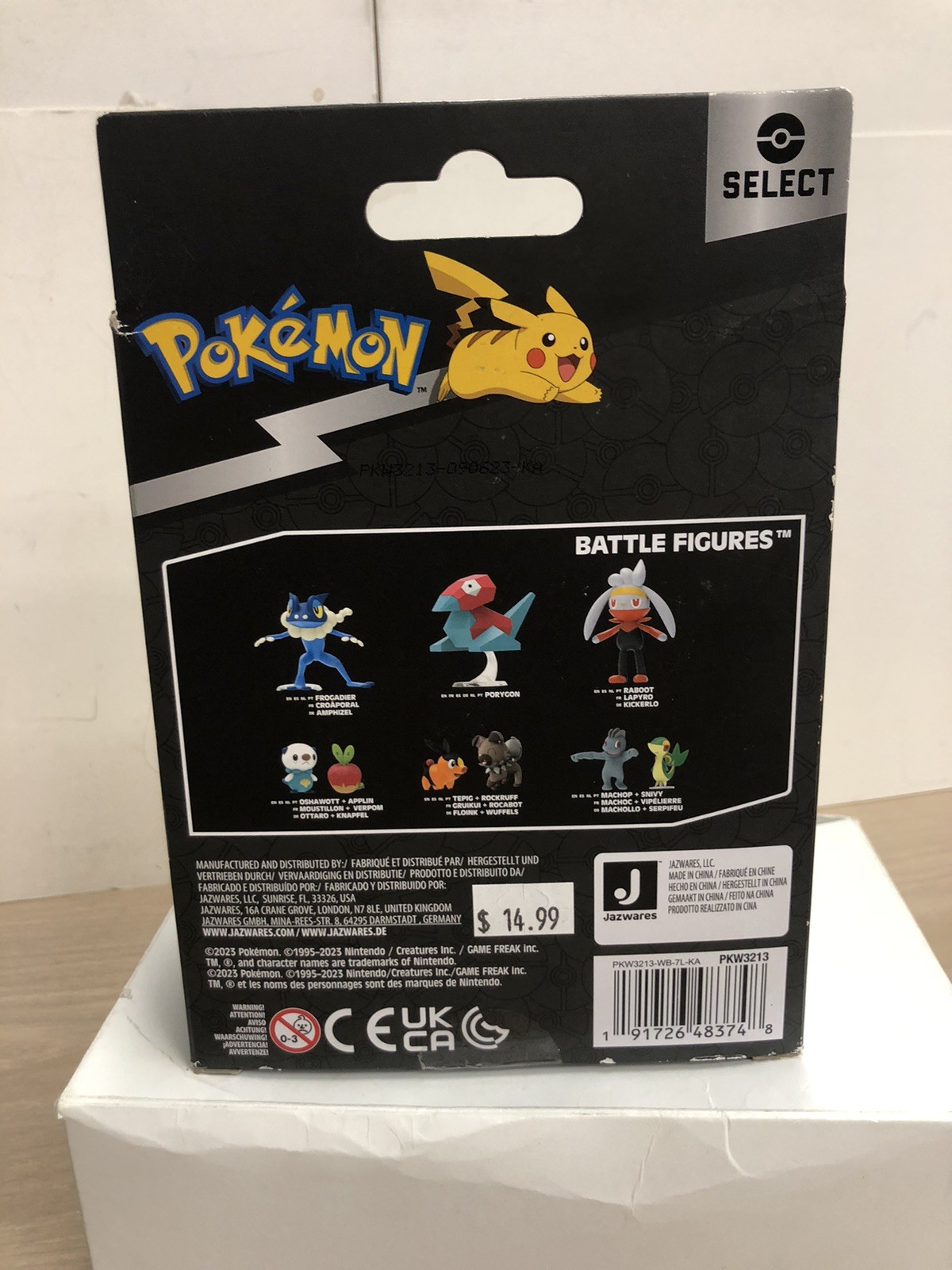 Pokemon Select Evolution Multi-Pack Toxel and Toxtricity Action Figure Set 2023