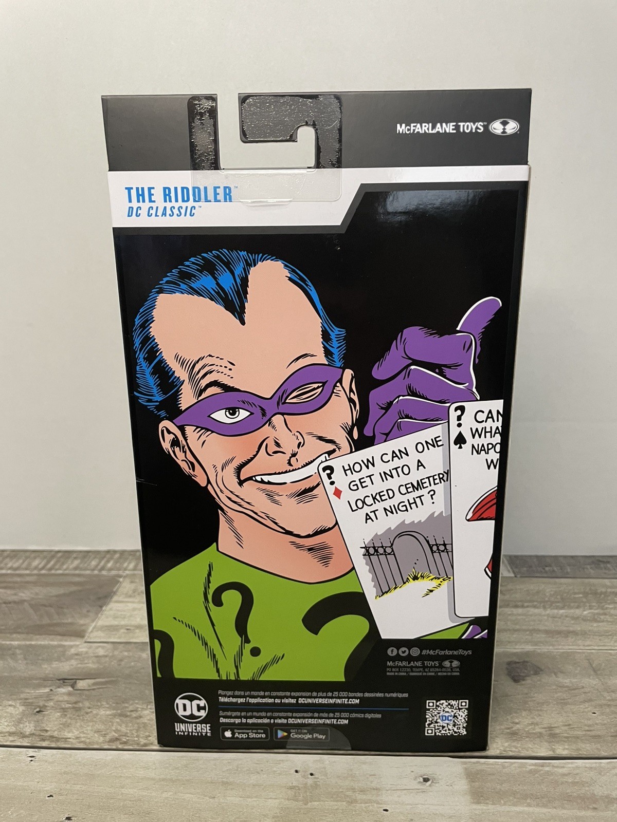McFarlane DC Multiverse The Riddler DC Classic 7” Platinum Edition Figure NEW