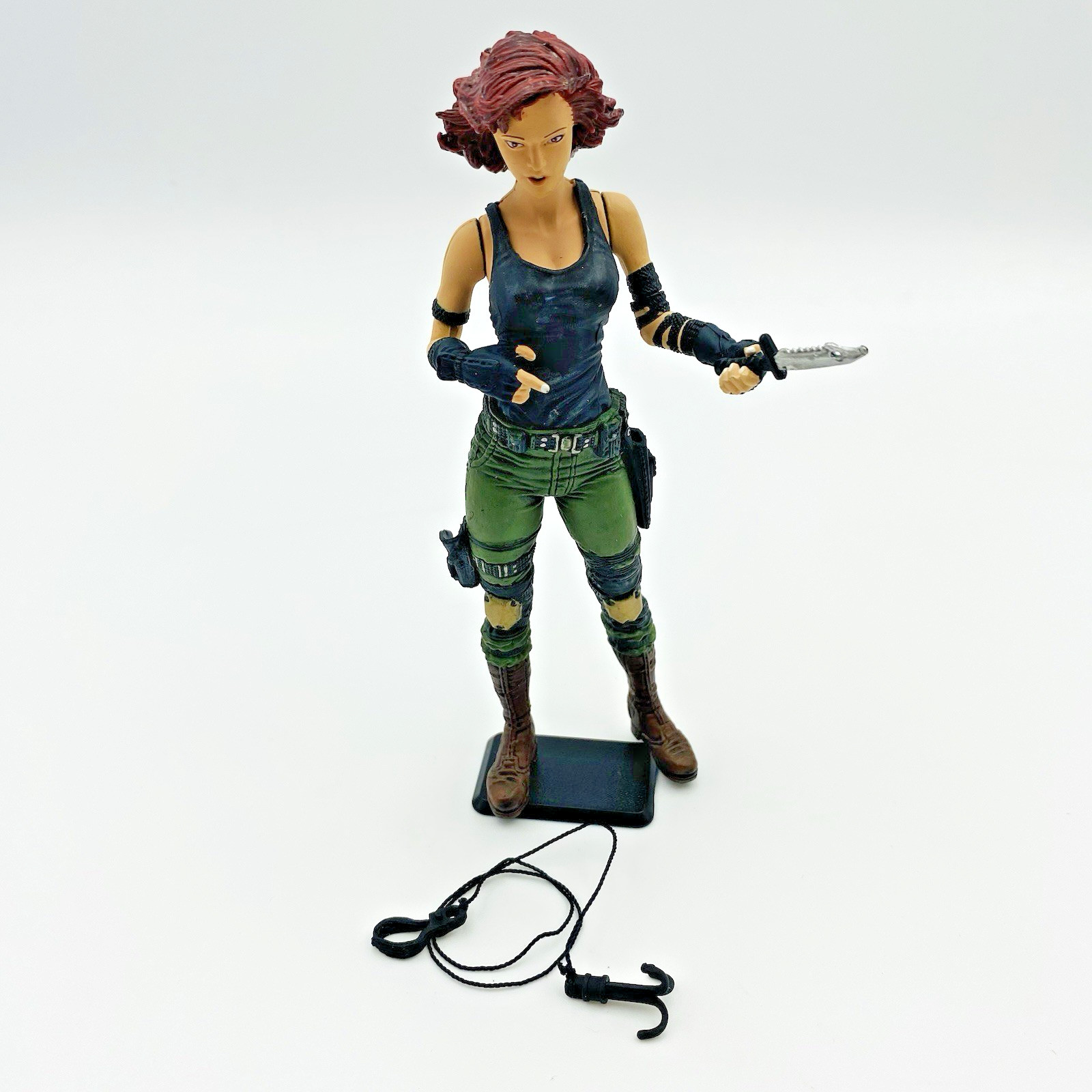 Metal Gear Solid Meryl Silverburgh Figure w/ Accessories 1999 McFarlane Toys MGS