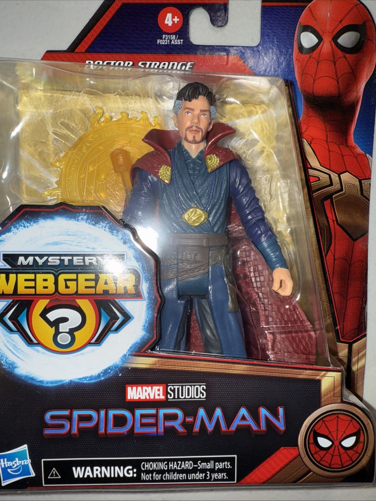 Marvel Studios Spider-Man Dr Strange & Mysterio Mystery Web Gear Action Figures