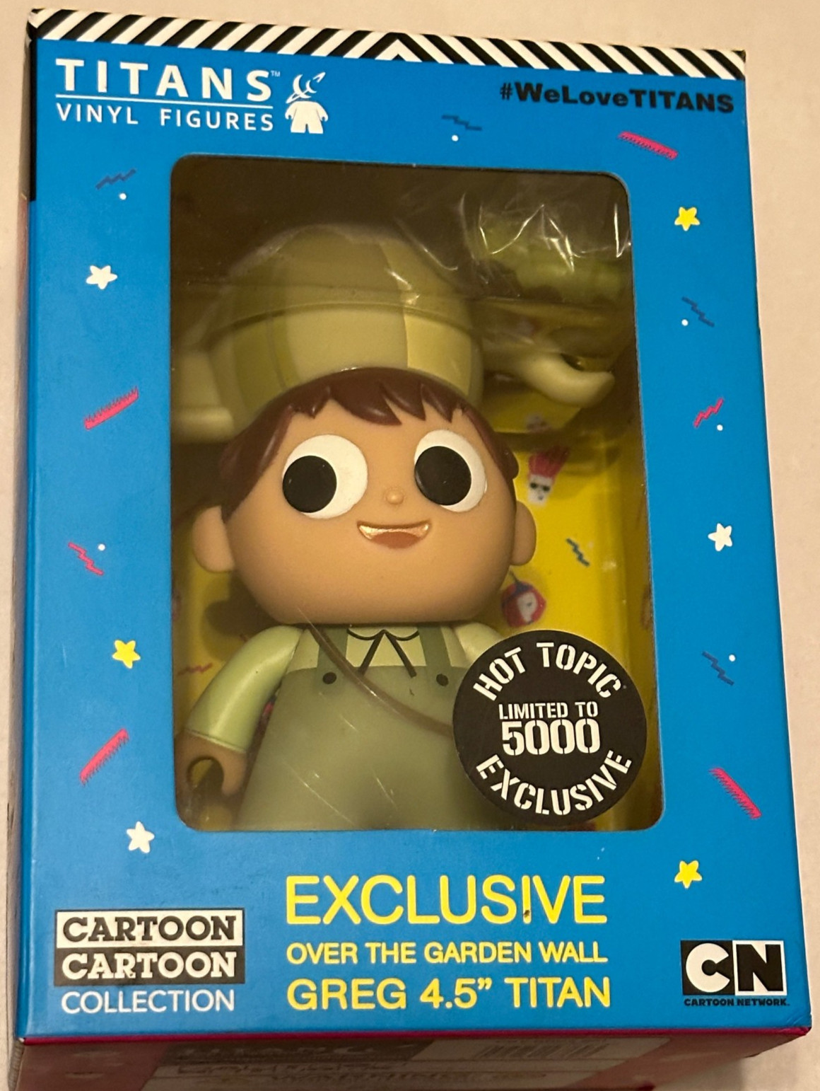 Cartoon Network Titans Series 2 Over The Garden Wall Leaf Greg 3&Prime; Vinyl Figure