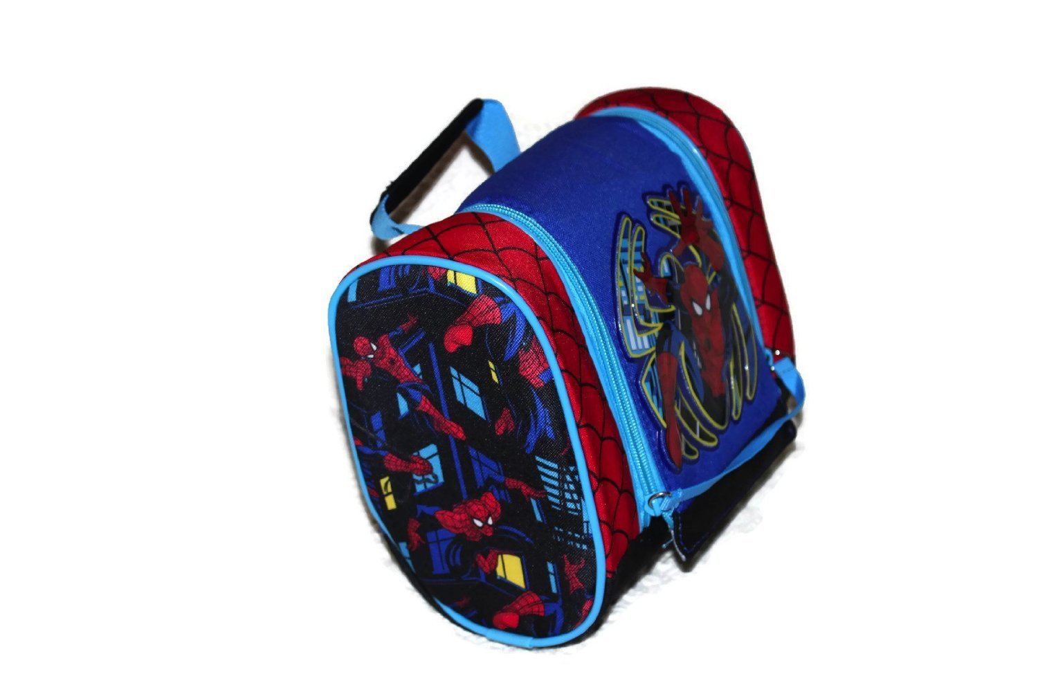 Disney Store Back to School Spiderman Lunch Box Tote School Bag New