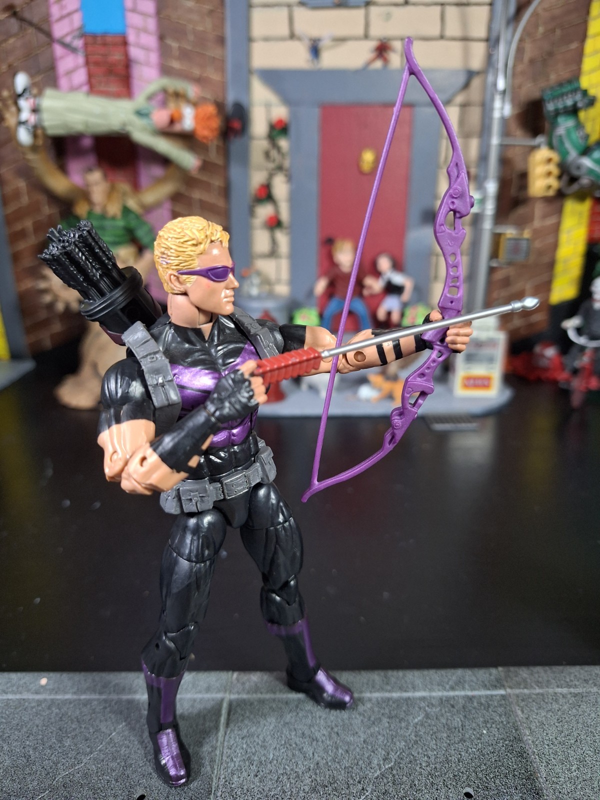 Marvel Legends Custom Kate Bishop Hawkeye Lot Clint Barton