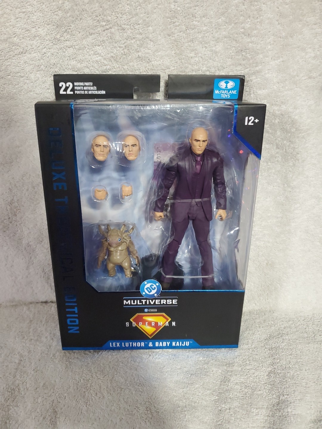 McFarlane Multiverse Superman Movie Deluxe Theatrical Lex Luther + Kaiju Figure