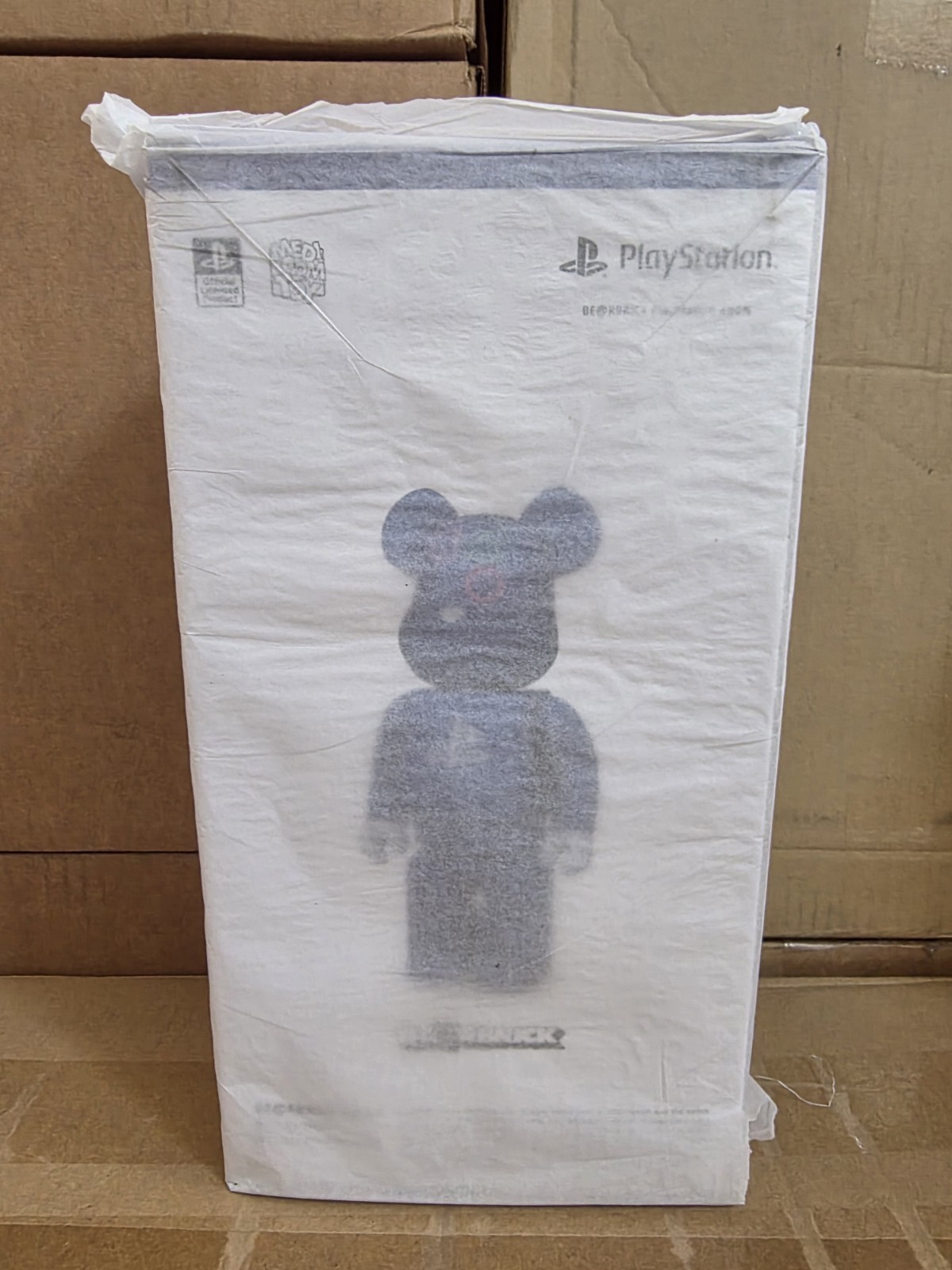 Medicom Toy Bearbrick PLAYSTATION BLUE 400% Sony Limited US SELLER
