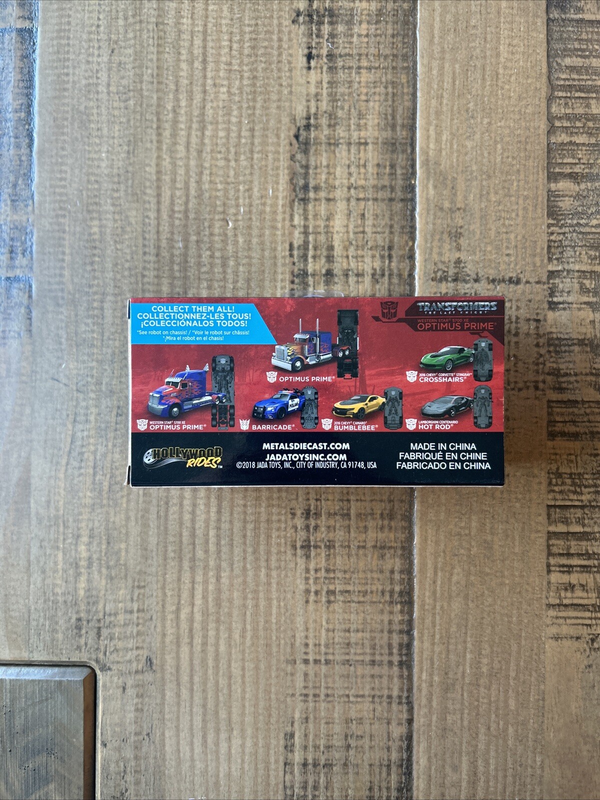 Hollywood Rides Transformers Optimus Prime MB 1:43 FREE SHIPPING