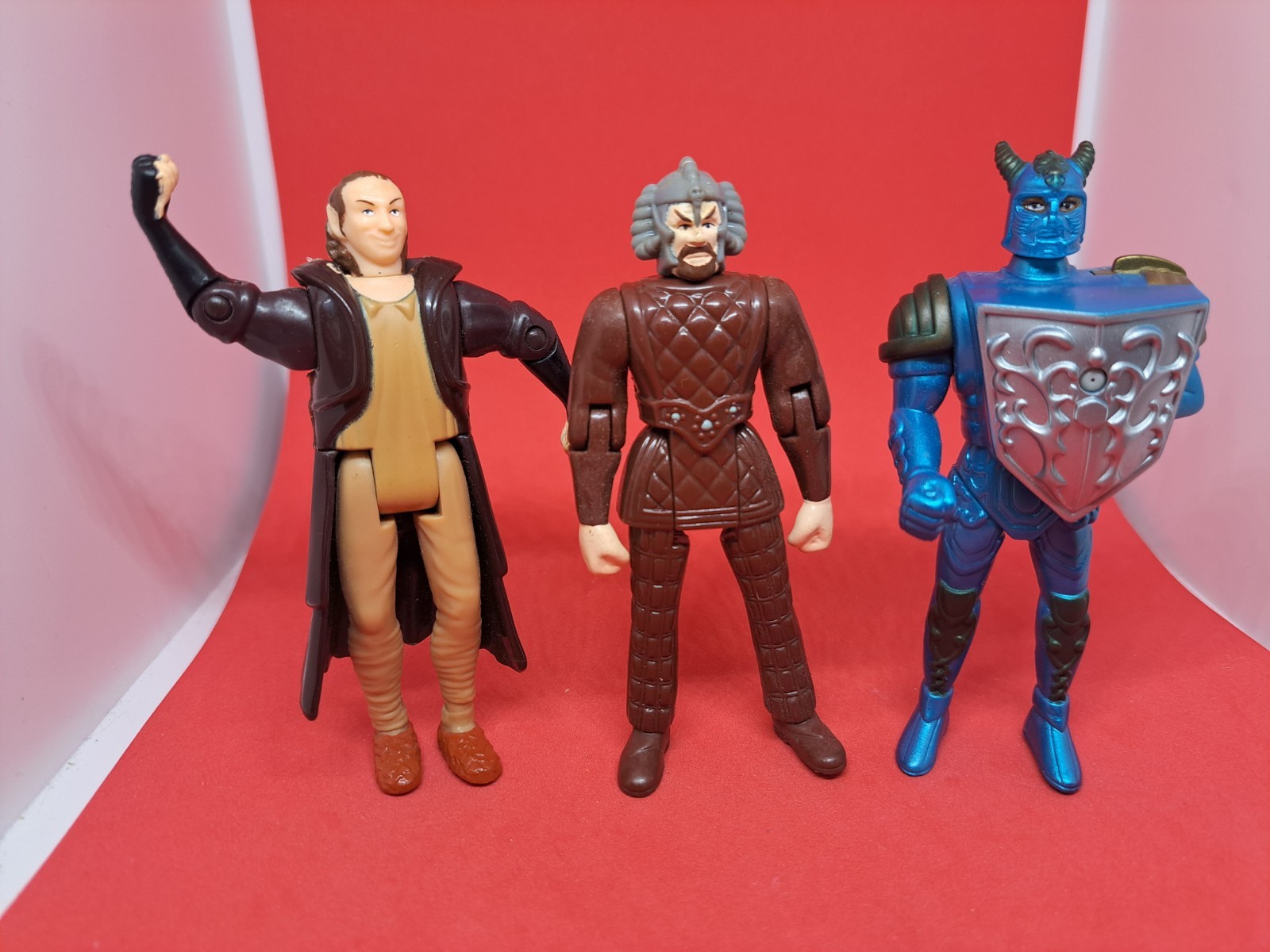 Mystic Knights Of The Tir Na Nog Midor Action Figure Toy 1999 +Blue Knight, Torc