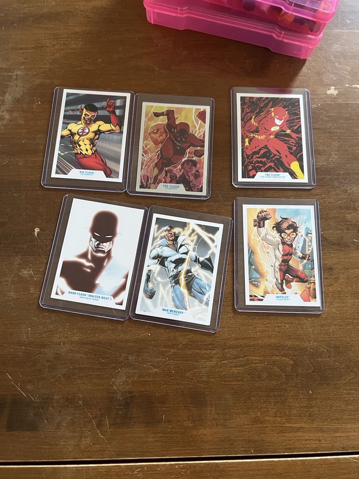 McFarlane Lot The Flash Kid Flash Wally West Dark Flash Walter West Max Mercury