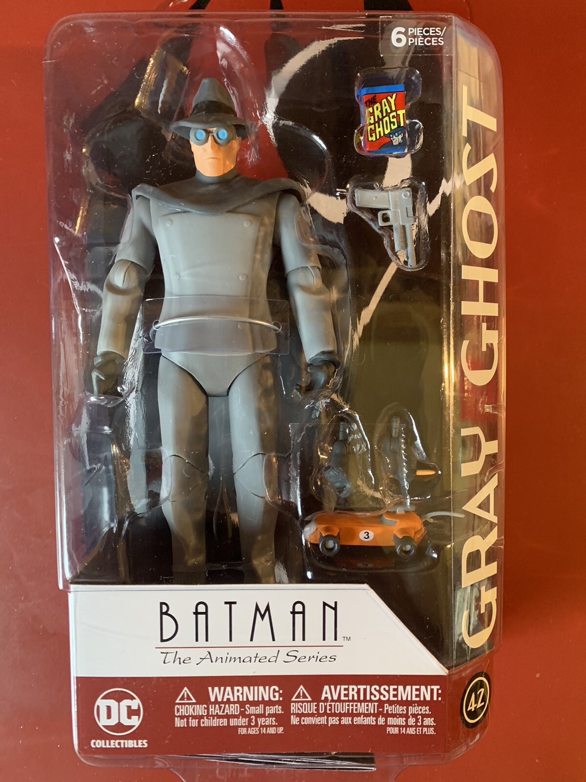 Batman The Animated Series – GRAY GHOST Action Figure #42 (DC Collectibles) NIP