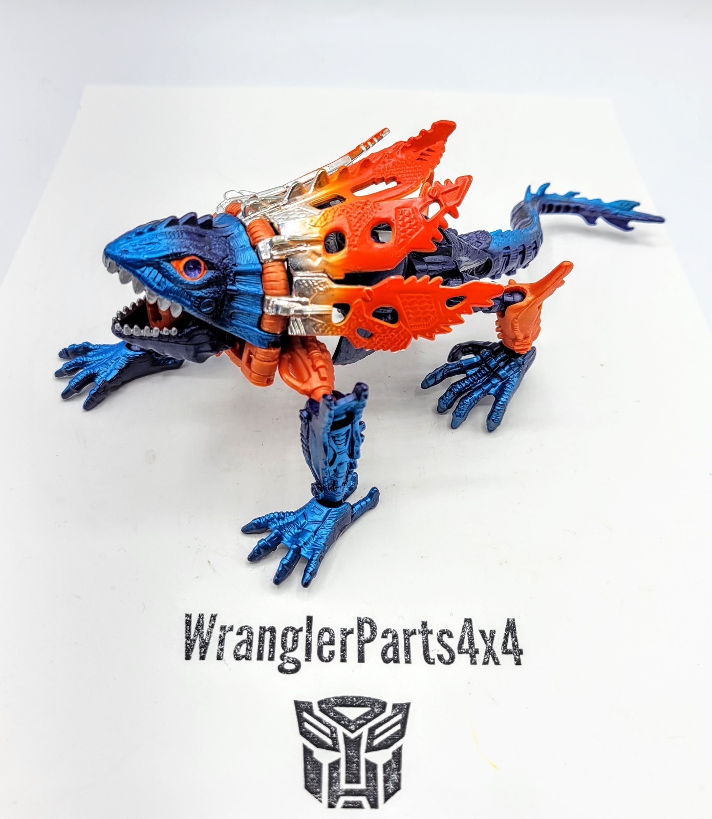 Transformers 1999 Beast Wars Transmetals Iguanus Deluxe Class Fig Good Condition